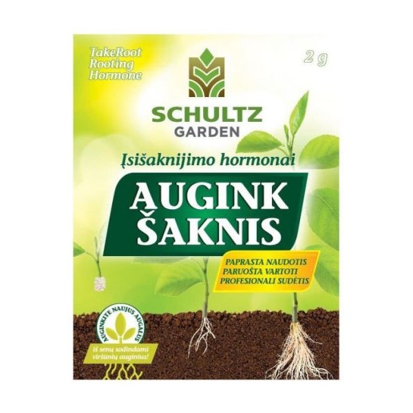 Įsišaknijimo HORMONAI Augink šaknis SCHULTZ (2 g)