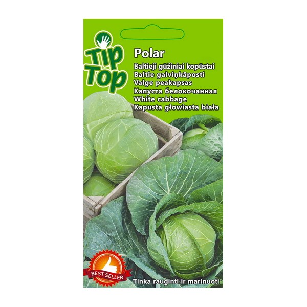 TIP TOP BALTIEJI GŪŽINIAI KOPŪSTAI POLAR