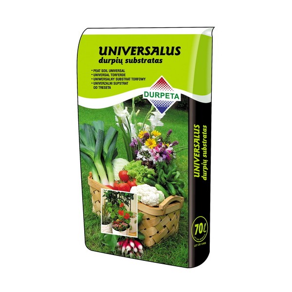 UNIVERSALUS SUBSTRATAS daigų sėjimui, dirvožemiui gerinti 70 L