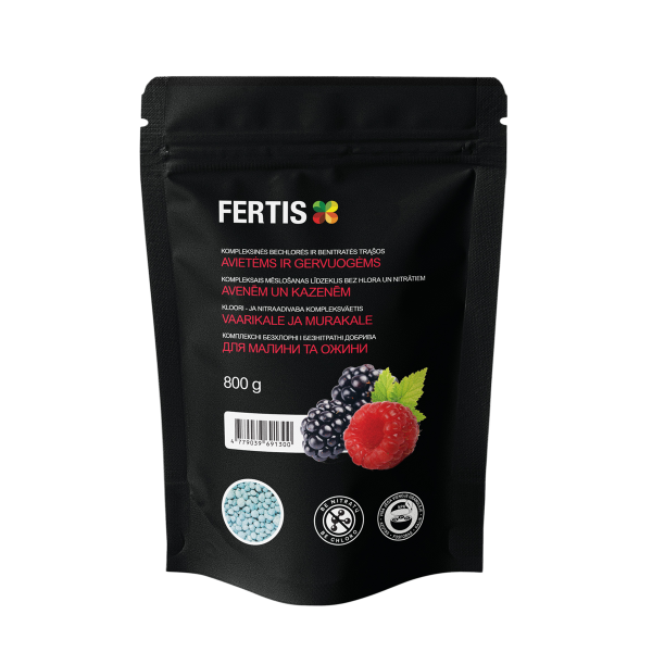 TRĄŠOS FERTIS AVIETĖMS IR GERVUOGĖMS 0,8KG