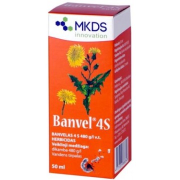 BANVEL 4S HERBICIDAS (50 ML)