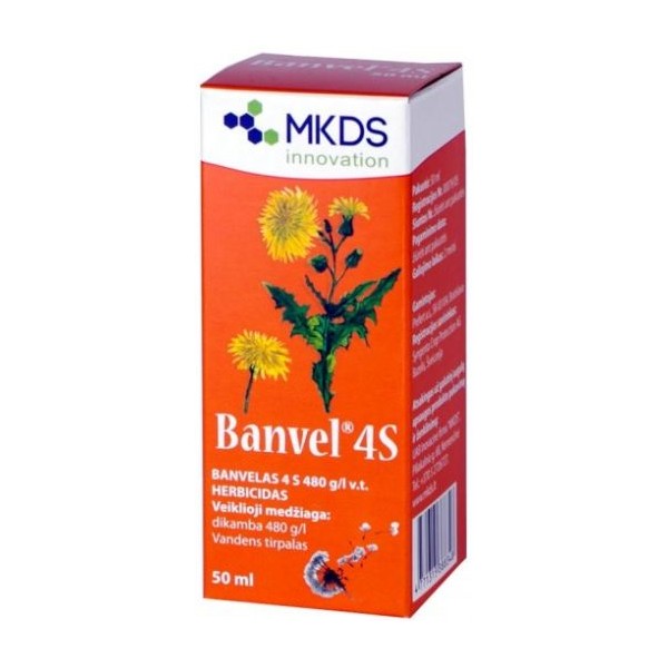 BANVEL 4S HERBICIDAS (50ml)