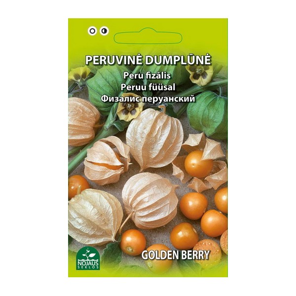 PERUVINĖ DUMPLŪNĖ GOLDEN BERRY