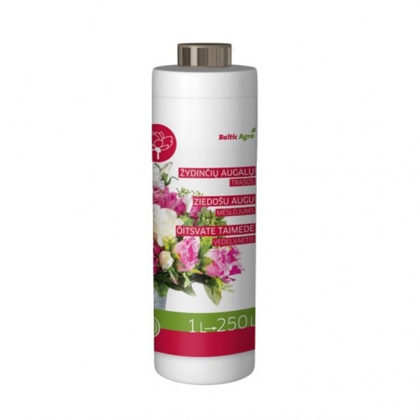 Trąšos žydinčioms gėlėms FLOWER 1L