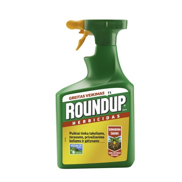 Herbicidas glifosatinis Roundup express  purškiamas 1L