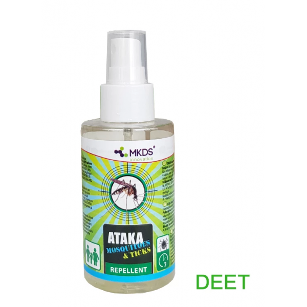 Ataka repelentas nuo uodų ir erkių, 100ml