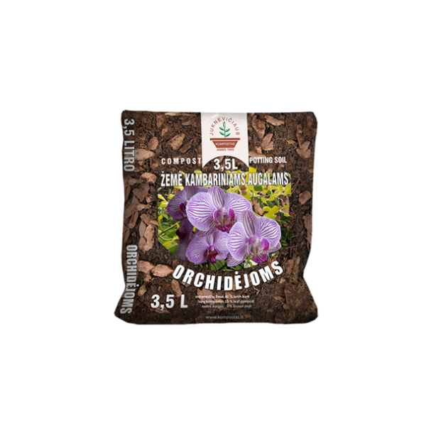 ŽEMĖ KAMBARINIAMS AUGALAMS ORCHIDĖJOMS (3,5 L)