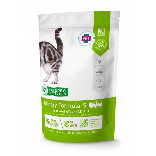 NP Urinary Formula-S Poultry 1 year and older Adult cat 400 g pašaras katėms
