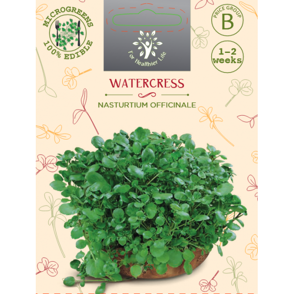 Sėklos daigams Paprastasis rėžiukas 1g (WATERCRESS)