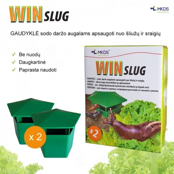 Spąstai šliužams WIN Slug  2vnt