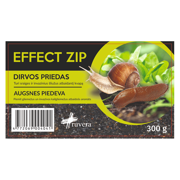 EFFECT ZIP priemonė nuo sraigių ir šliužų 300g