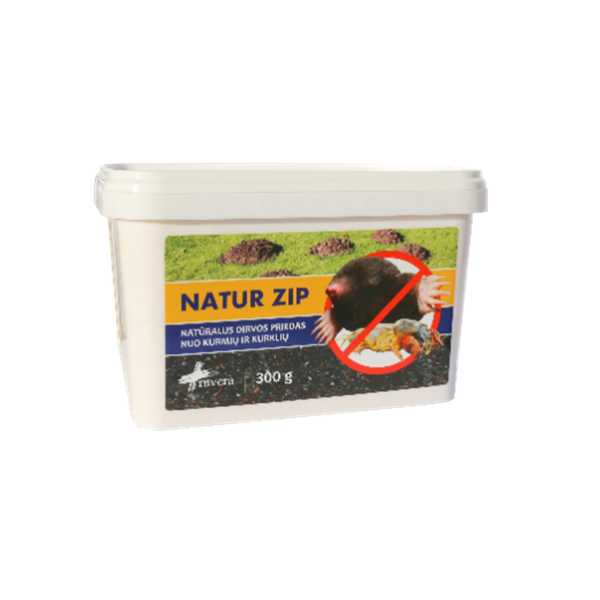 NATUR ZIP dirvos priedai nuo kurmių ir kurklių 300 g