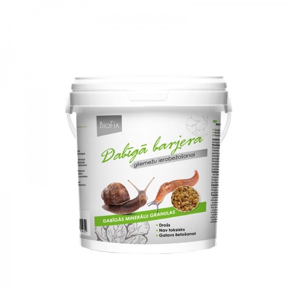BIOFIX granulės nuo sraigių ir šliužų 1,5kg