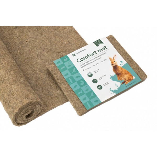 COMFORT MAT 100cm x 40cm 100% kanapių pluošto kilimėlis gyvūnėliams