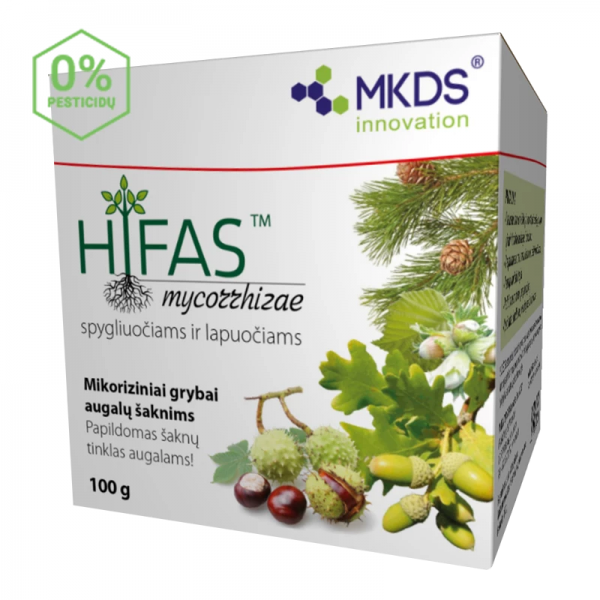 HIFAS - spygliuočiams ir lapuočiams, mikoriziniai grybai, 100g