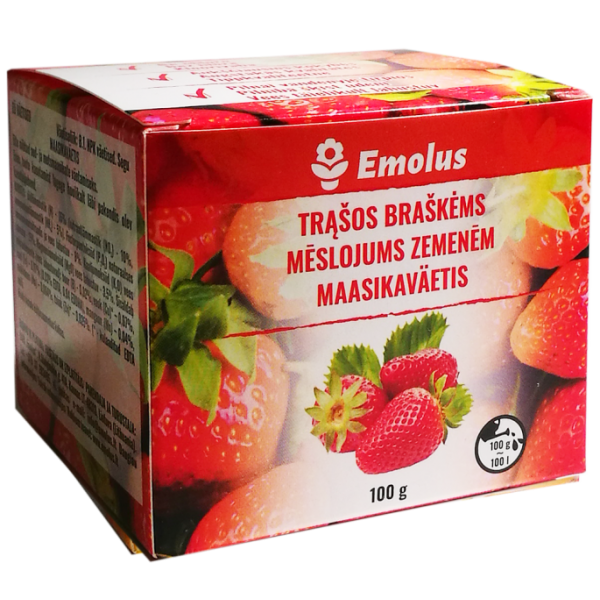 Trąšos braškėms 100g.