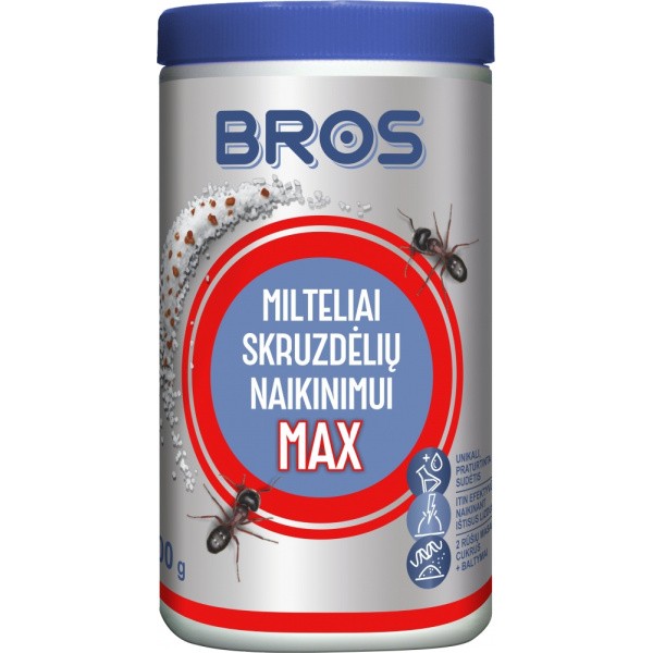 BROS Milteliai nuo skruzdžių MAX 100g