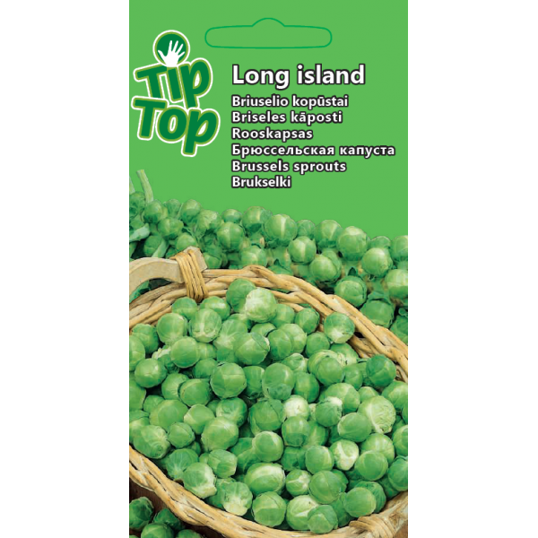 TIP TOP Briuselio kopūstai Long island 0.1g