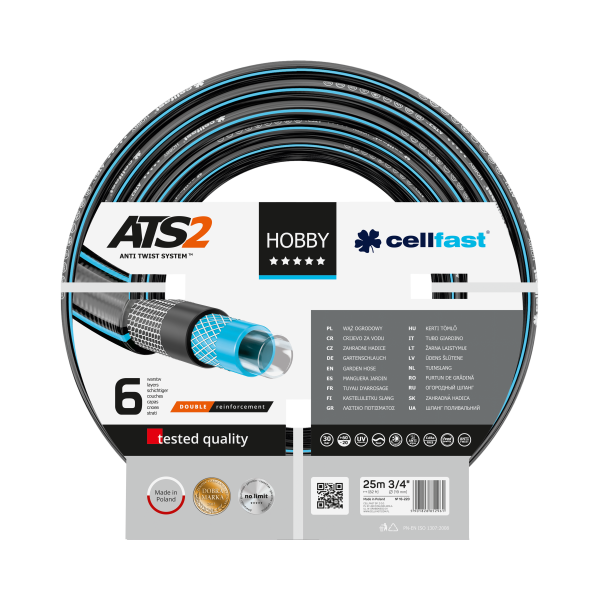 Cellfast sodo žarna Hobby 3/4" 25m
