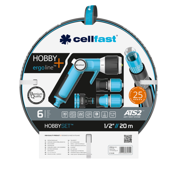 Cellfast laistymo rinkinys HOBBY  ATS2 1/2" 20m