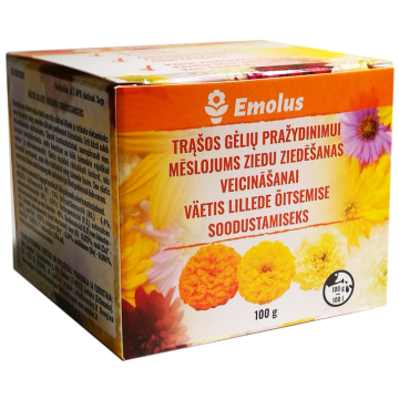 Pražydinimui trąšos NPK...
