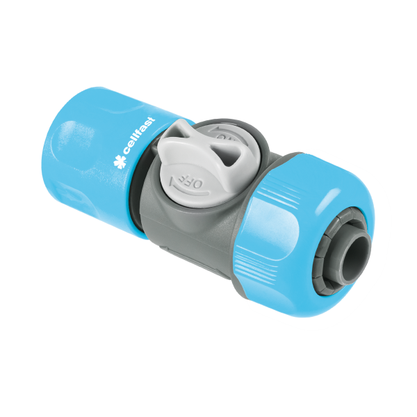 Cellfast žarnos greitoji jungtis su vožtuvu IDEAL™ G 1/2" - 5/8"