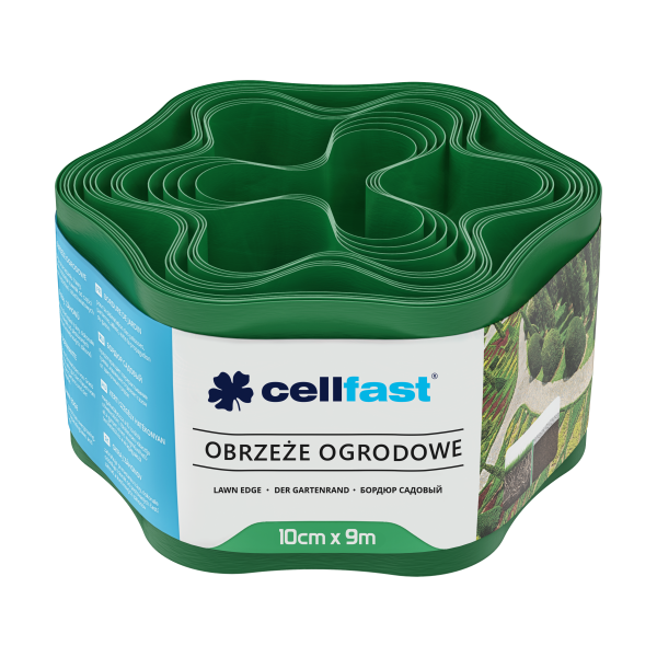 Cellfast sodo vejos apvadas žalias 10cm x 9m