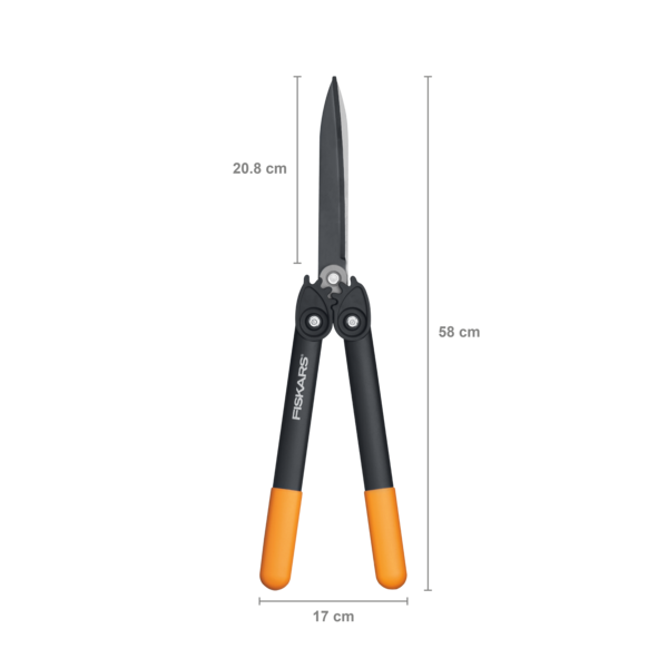 Fiskars žirklės gyvatvorėms PowerGear HS72