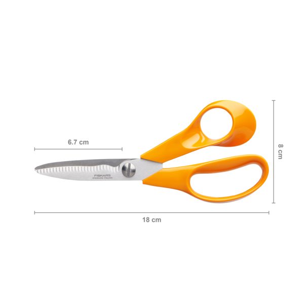 Fiskars universalios sodo žirklės 18cm, S92