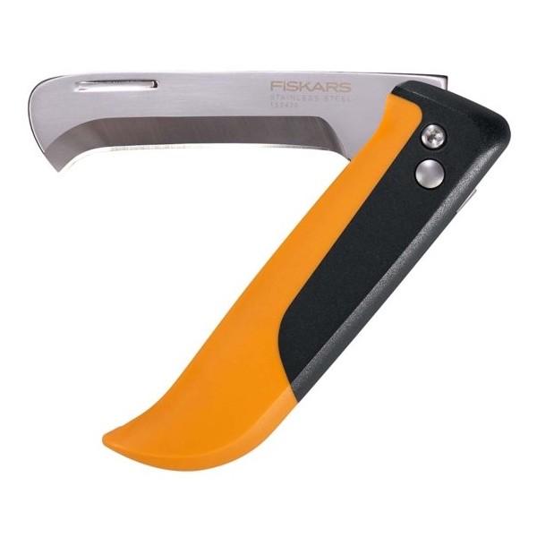 Fiskars X - Series sulenkiamas peilis K80