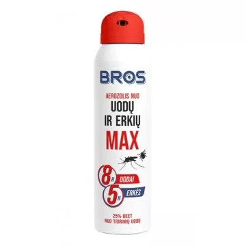 BROS MAX Aerozolis nuo uodų...
