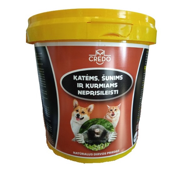 Priemonė kurmių, kačių ir šunų atbaidymui 500ml