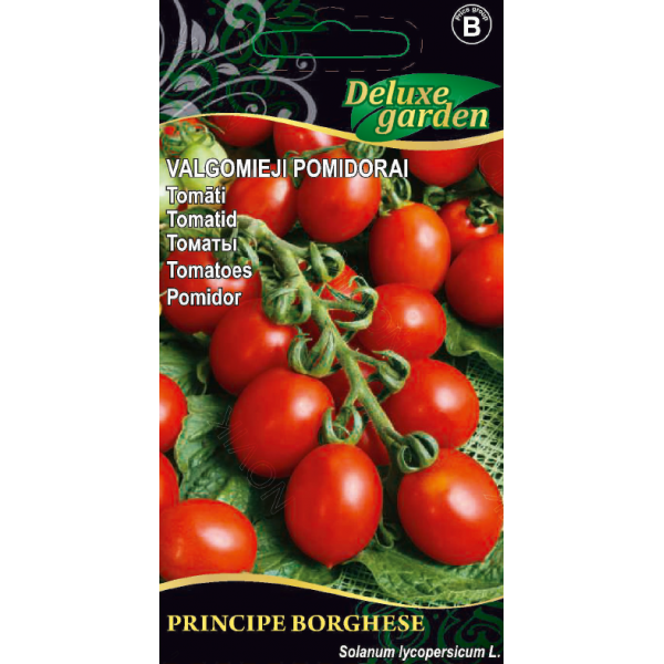 Pomidorai valgomieji Principe Borghese 0.2g