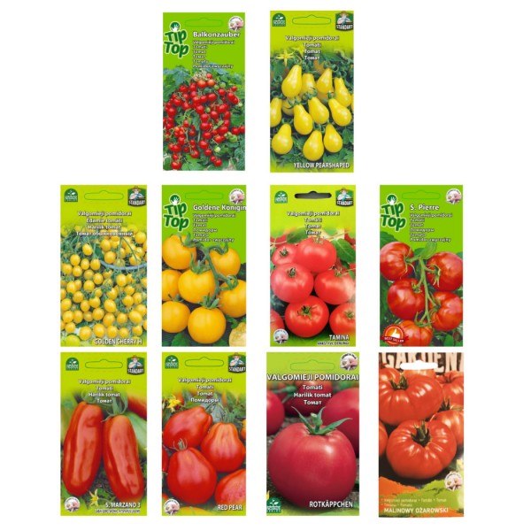 Pomidorų sėklų rinkinys NOJAUS SĖKLOS "MAXI" 20 pak.