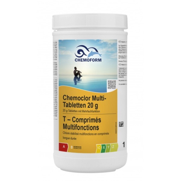 Chemoclor Multi lėtai tirpstančios tabletės. 1kg