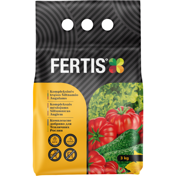 FERTIS TRĄŠOS ŠILTNAMIŲ AUGALAMS 3 KG