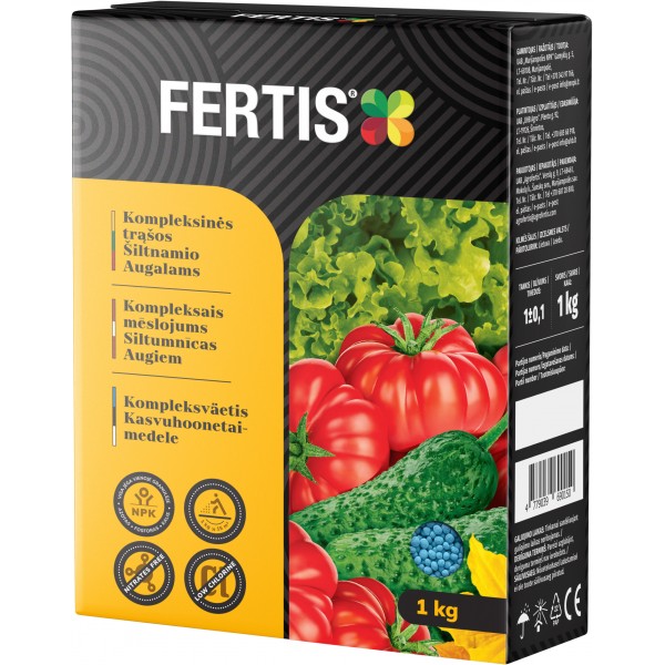 FERTIS TRĄŠOS ŠILTNAMIŲ AUGALAMS  1KG
