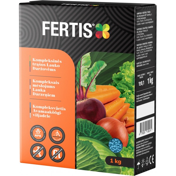 FERTIS TRĄŠOS LAUKO DARŽOVĖMS 1KG
