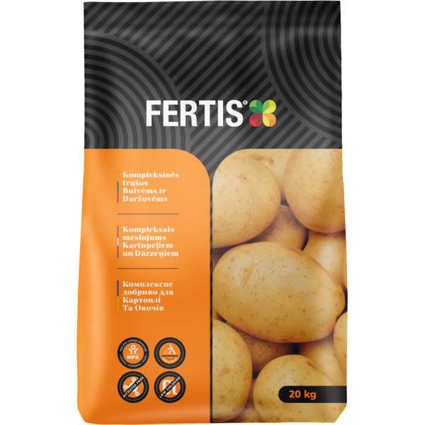 Trąšos bulvėms ir daržovėms NPK 11-9-20, 20 kg