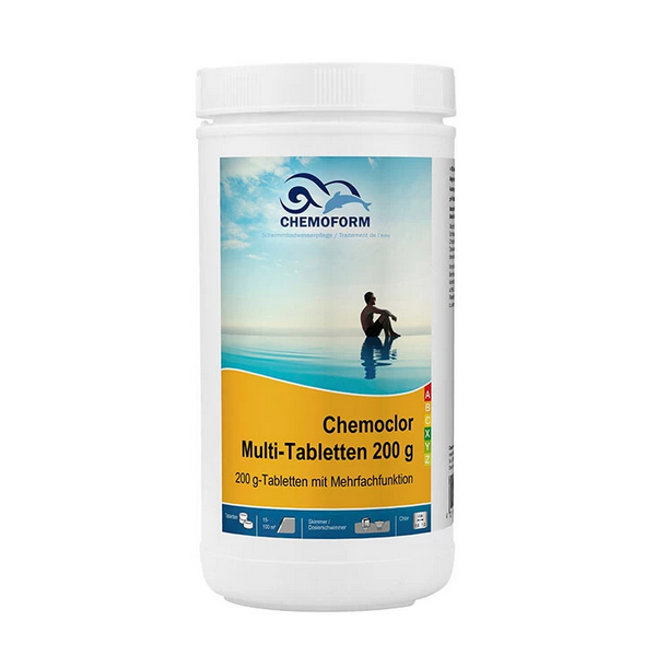 Chemoclor daugiafunkcinės tabletės Multi (200g). 1kg
