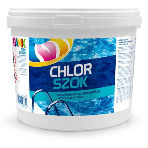 GAMIX daugiafunkcinis chloro šokas, chemija baseinui. 3kg