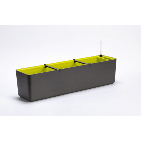 Balkoninė gėlių dėžė 80cm. Antracitas