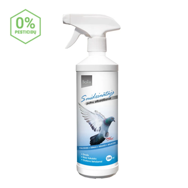 BIOFIX BIRD STOP purškiama apsauga nuo paukščių, 500ml