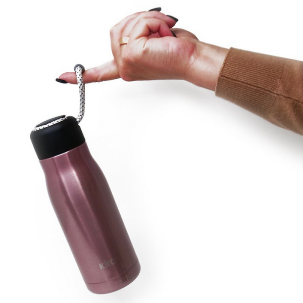 Termogertuvė Kiro KI019TBRS, 350 ml, rožinė