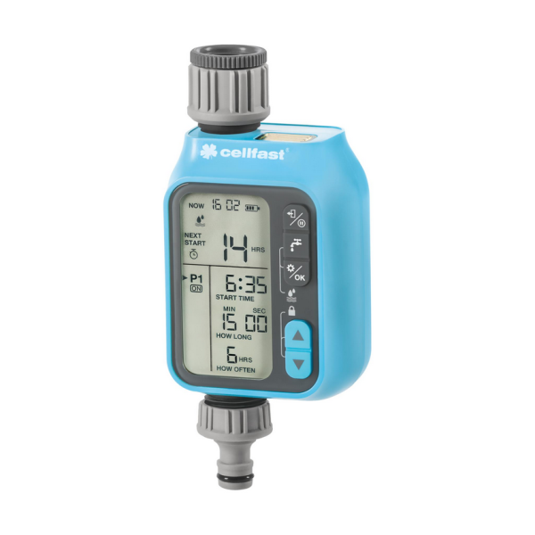 Cellfast elektroninis vandens srauto reguliatorius Chronos CELLPRO™