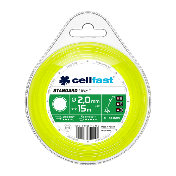 Cellfast valas trimeriui STANDARD 2mm x 15m
