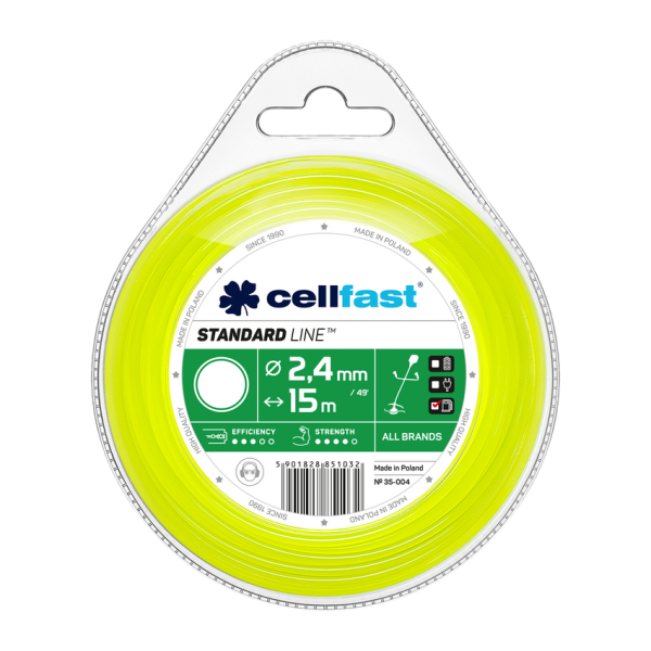 Cellfast valas trimeriui STANDARD 2.4mm x 15m