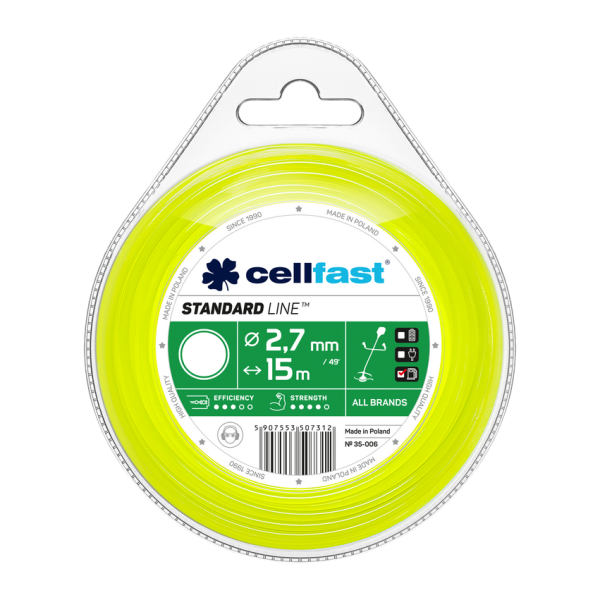 Cellfast valas trimeriui STANDARD 2.7mm x 15m