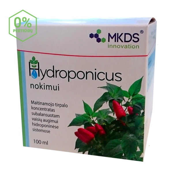Hydroponicus tirpalas subalansuotam vaisių nokimui, 100 ml	l