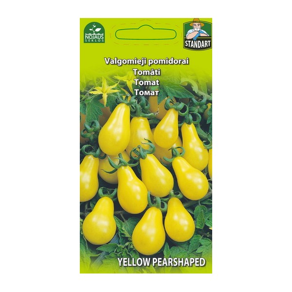 VALGOMIEJI POMIDORAI YELLOW PEARSHAPED